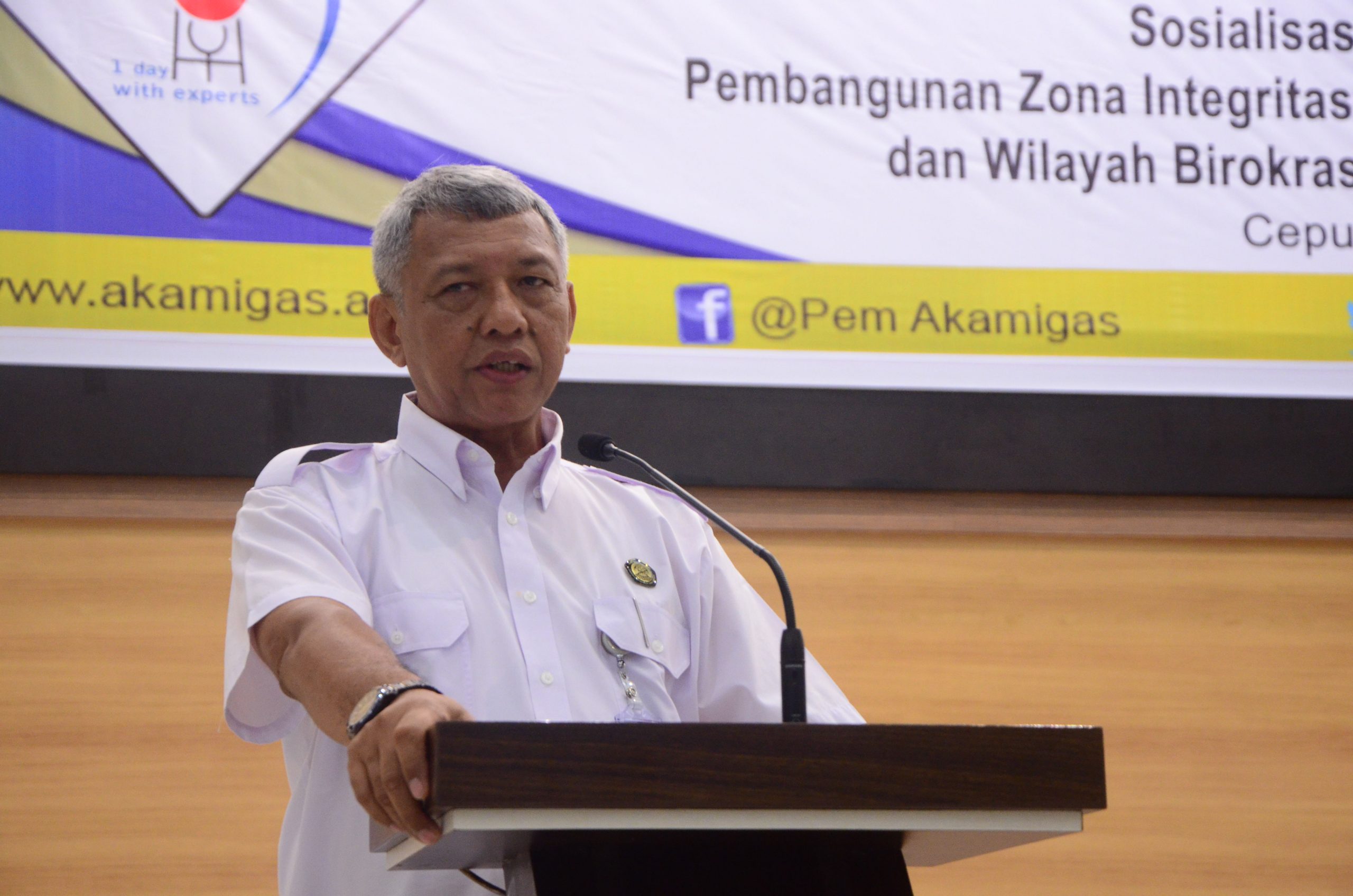 PEM AKAMIGAS Mencanangkan Zona Integritas