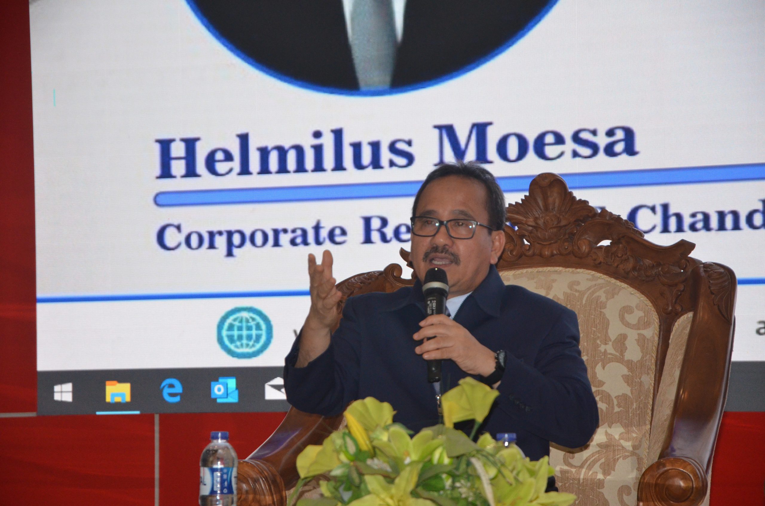 Kuliah Umum Bersama Helmilus Moesa dari Chandra Asih , Februari 2020