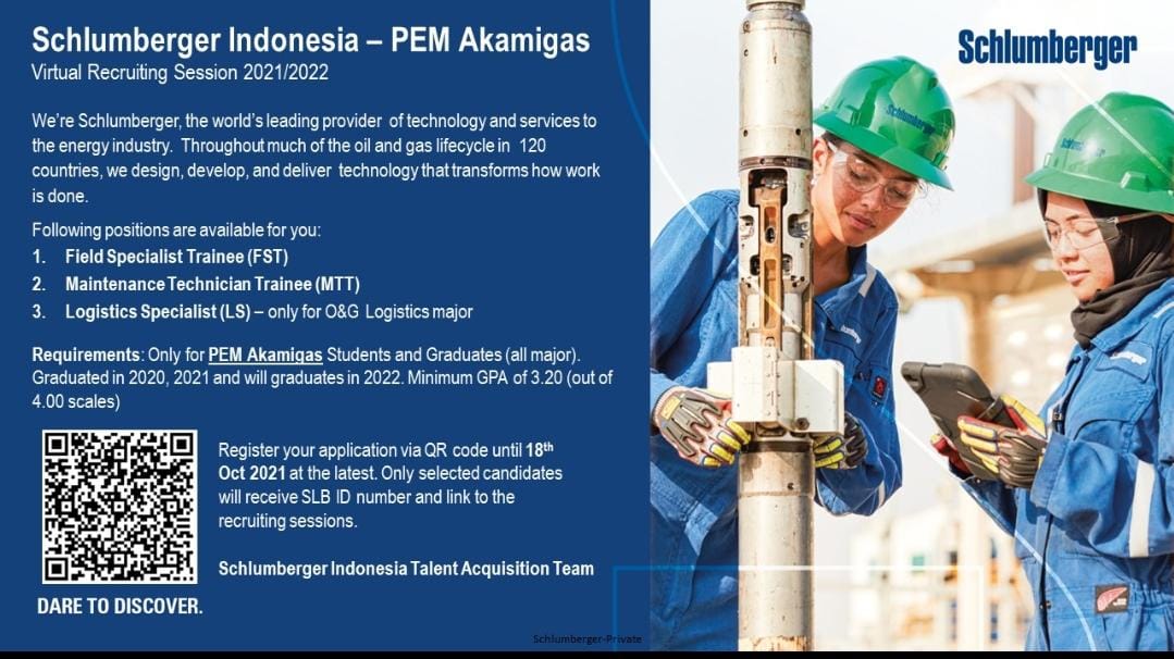 PEM Akamigas di Schlumberger