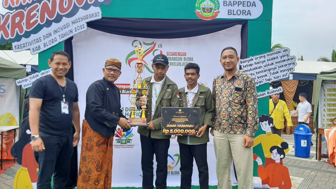 Tim Luxirr Meter  PEM Akamigas Raih Juara Harapan 1 di Krenova Kab. Blora