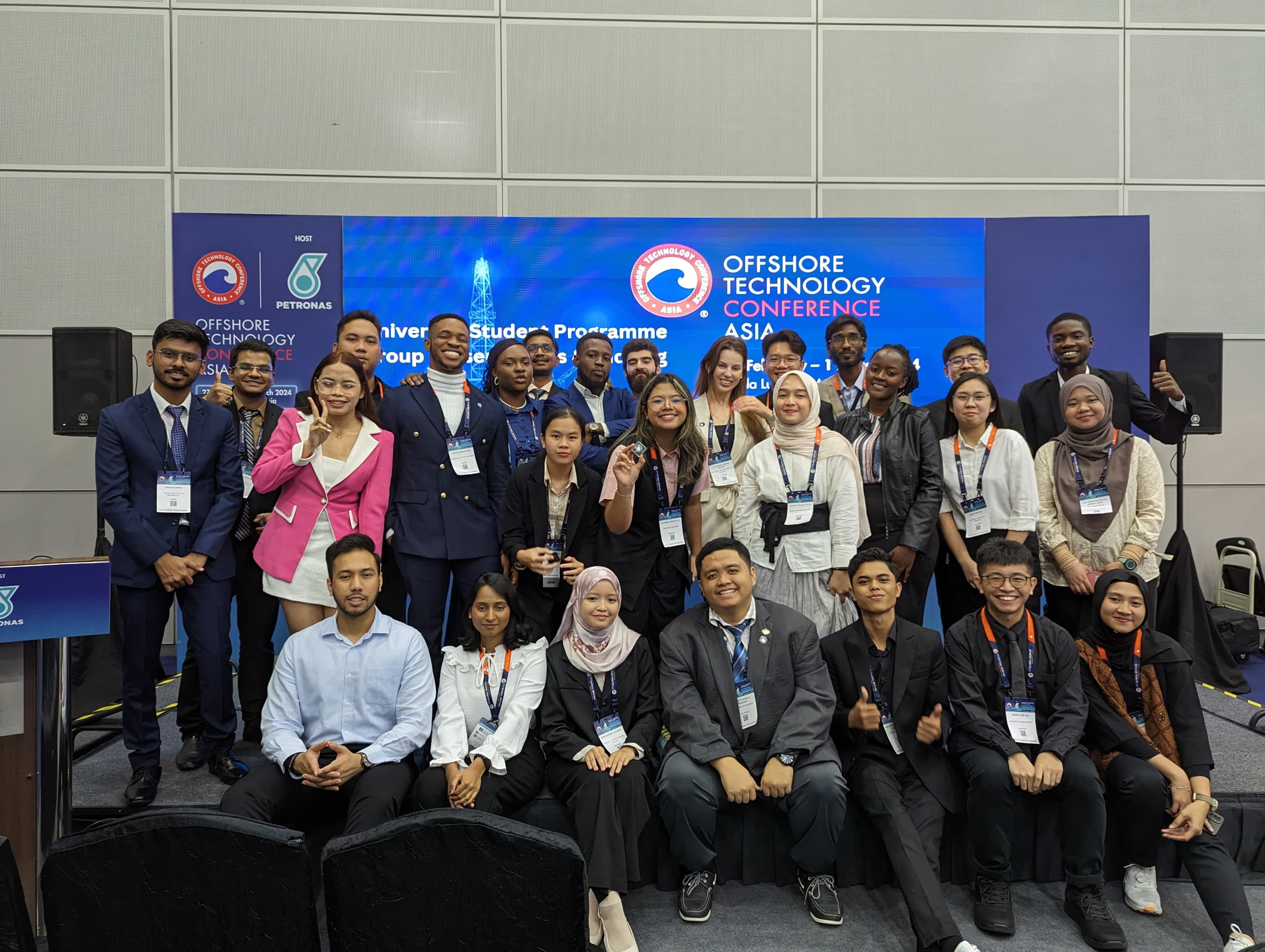 Mahasiswa PEM Akamigas Perkaya Ilmu di OTC Asia 2024 Malaysia