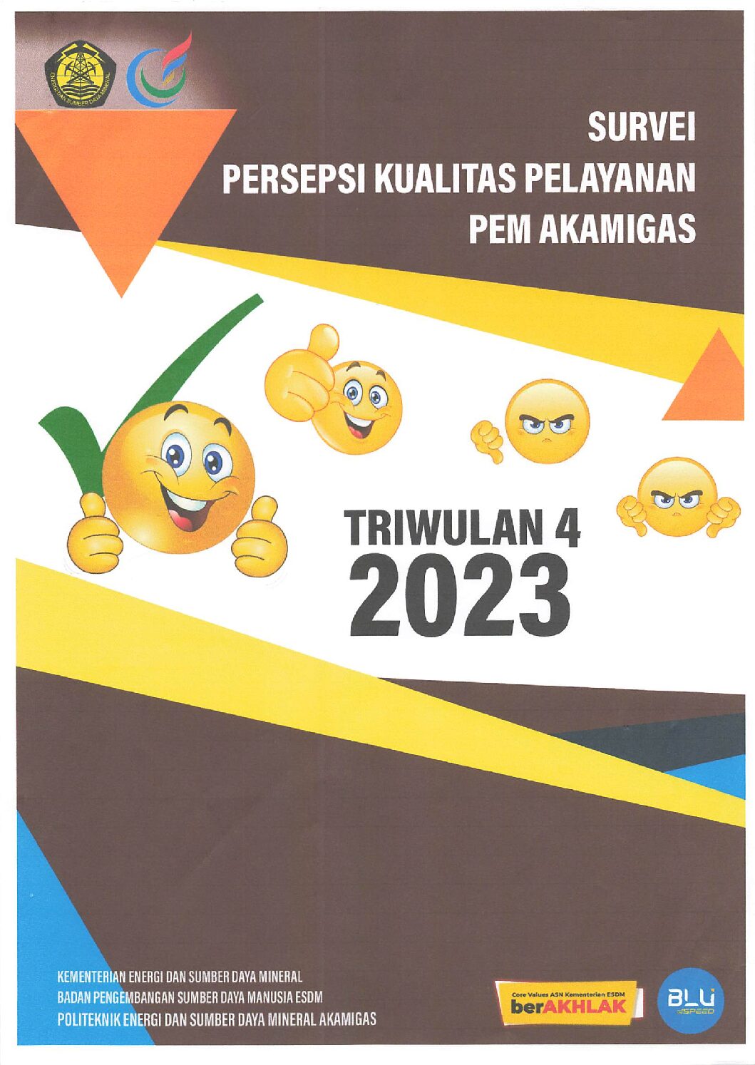 LAPORAN SURVEI PERSEPSI KUALITAS PELAYANAN TW IV - 2023