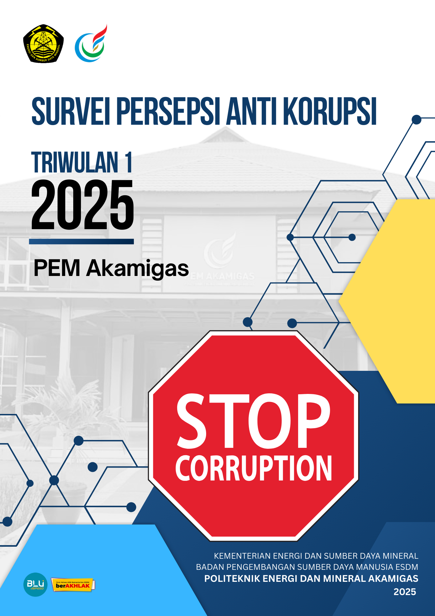 LAPORAN SURVEI PERSEPSI ANTI KORUPSI PEM AKAMIGAS TRIWULAN 1 - 2025