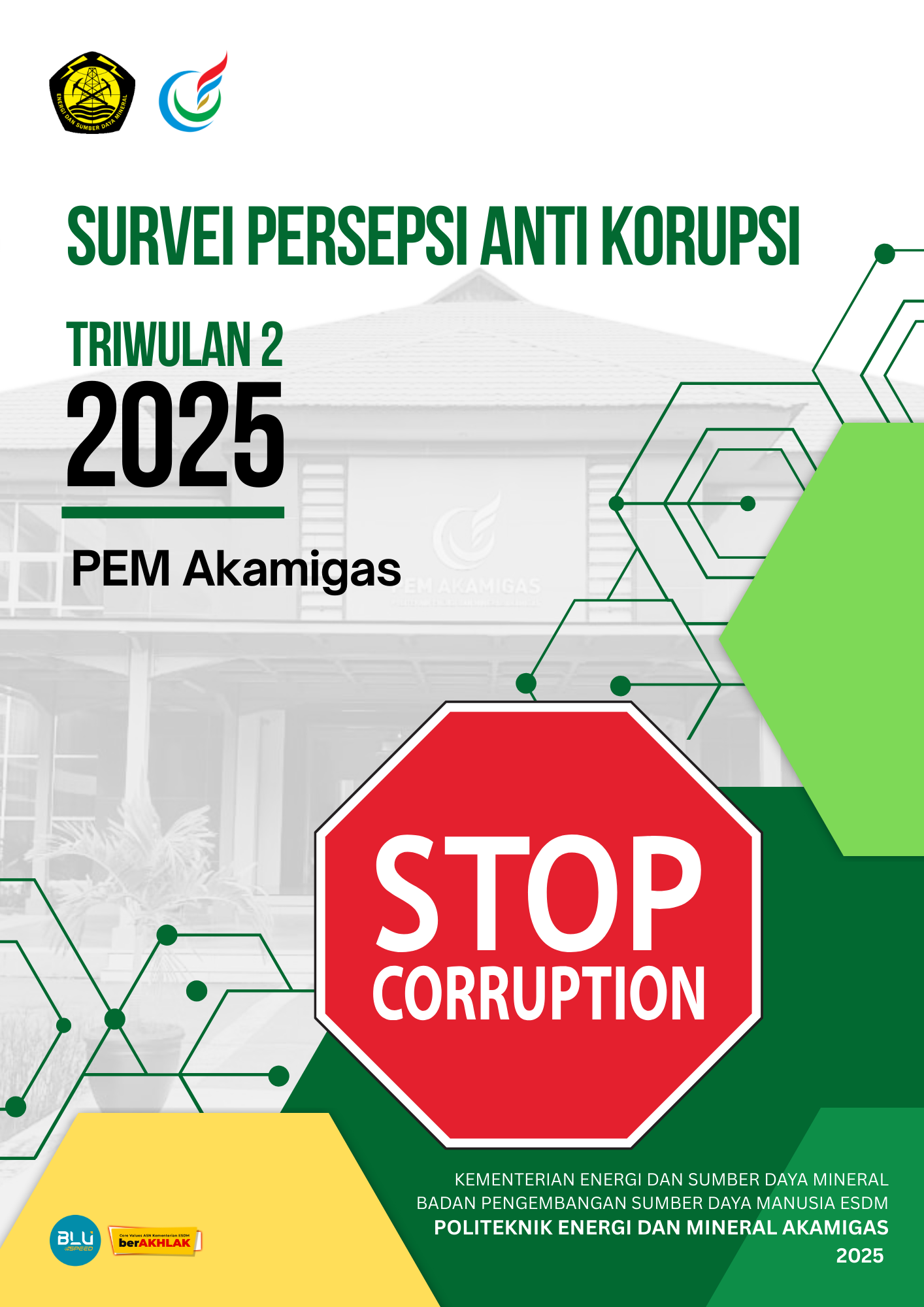 LAPORAN SURVEI PERSEPSI ANTI KORUPSI PEM AKAMIGAS TRIWULAN 2 - 2025